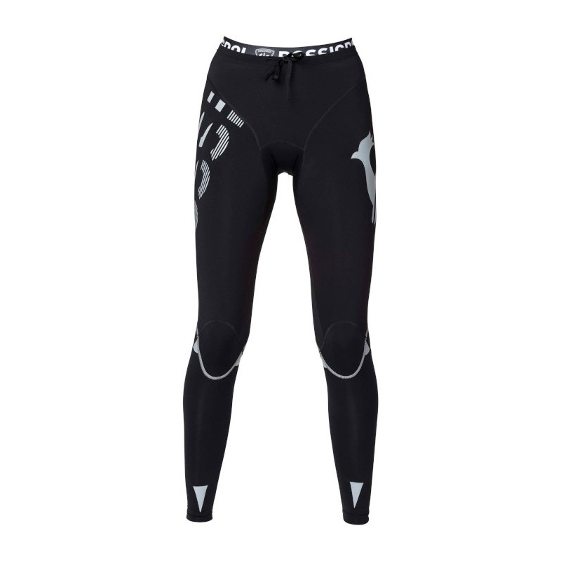 трико женского комбинезона Rossignol W Infini Compression Race Tights чёрное